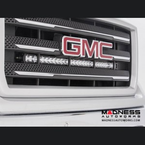 GMC Sierra 1500 30in Single Row Curved CREE LED Grill Kit by Rough Country (2014 - 2018)